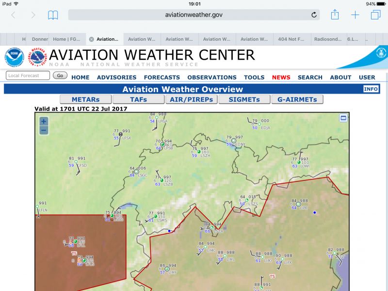 METAR/TAF weltweit